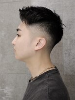 ピークアブー 原宿ハラカド(PEEK-A-BOO) メンズフェード韓国くせ毛多毛浮き癖短髪