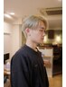 【炭酸ケア】Men's限定☆カット＋頭皮ケア（クイックスパ）￥4400→￥3850