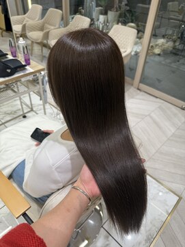 ゼスト フィーノ(ZEST fino) 【橋本姫奈】髪質改善×オリーブベージュ