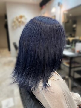 ルルヘアー(Lull hair) ブルーラベージュカラー