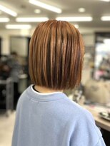 びゃんびゃん 浅水本店&nbsp;ダブルカラー/切りっぱなしボブ/外ハネボブ/イメチェン/美髪