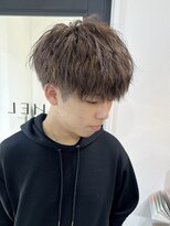 ベル 桑名(BHEL)&nbsp;三重桑名ニュアンスパーマシースルーマッシュ緩めセンターパート