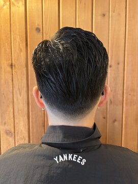 コトノハ 新屋敷町店(kotonoha) 7:3スキンフェード~パートラインを添えて~