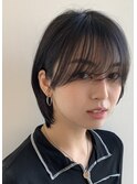 シースルーボブ