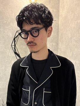 アビー(ABEY) メンズショート/スパイラルパーマ/刈り上げ