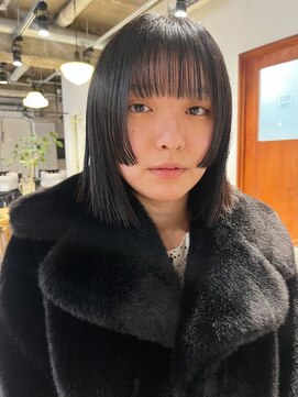 ダンボ(DUMBO) <kacho>顔周り姫カット 姫カットレイヤー ボブカット