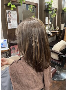 ヘアメイクスタジオ ココ(hair make studio coco) 明るい白髪染め★ベージュカラー♪