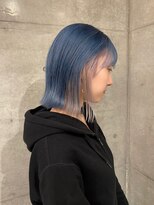 オーオシカシカスペース(OOO YY Space)&nbsp;インナーカラー/ライトブルー/シルバー/デザインカラー