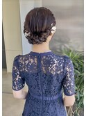 お呼ばれヘアアレンジ♪