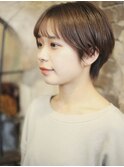magiyhair/下北沢/nico/ナチュラルショートヘア&ベージュ