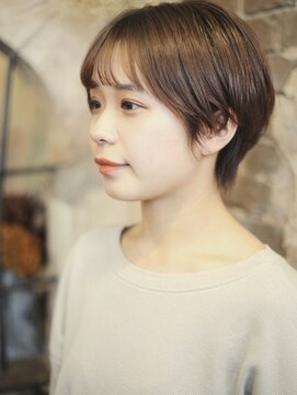 マギーヘア(magiy hair) magiyhair/下北沢/nico/ナチュラルショートヘア&ベージュ