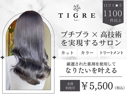ティグルフォーヘア(TIGRE for hair)の写真
