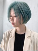 ショートくびれヘア顔周りレイヤー_ba341461