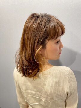 コモン 学芸大学(COMON) 暗めカラー/フェイスフレーミング[学芸大学駅/ドライカット]