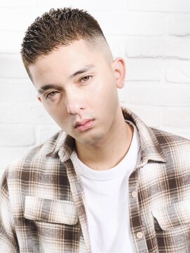 グルーマーズクレッジ 渋谷店(GROOMER/S CREDGE) men's/メンズ/スパイキーショート/フェード/ニュアンスパーマ