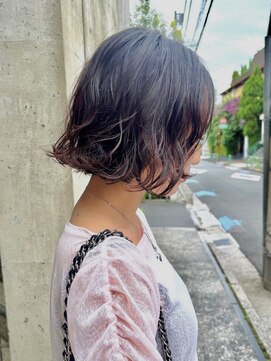メゾンアクア 表参道(Maison ACQUA) ミディアムパーマデジタルパーマボブパーマ表参道ボブパーマ