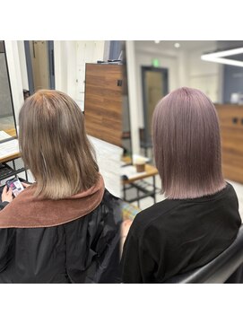 ネクスト 池袋(NEXT) ダブルカラー/ムラ修正/ラベンダーカラー