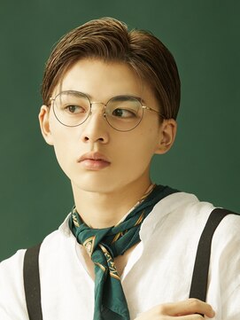 ゴート(GOATO) ナチュラルマッシュ　7:3 かき上げ　鹿児島メンズ