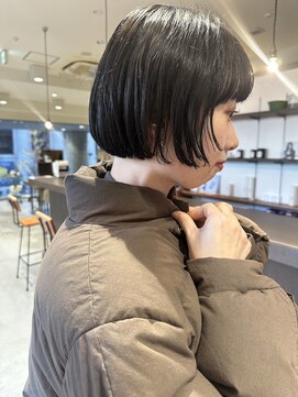 【nanoka】丸みボブ