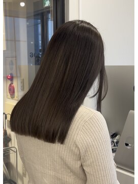 ぷつっとロング　新宿新宿/髪質改善/小顔カット/縮毛矯正