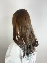 ヘアデザイン アンジェロカフェ(Hair Design Angelo cafe)&nbsp;アッシュカラー/セミロングスタイル/20代30代40代