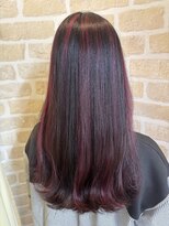 エルフゥ(Elle fou)&nbsp;ハイライト　ピンク