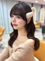 ボタン シブヤ(VOTAN SHIBUYA)&nbsp;モーヴブラウン/韓国ヘア/渋谷/レイヤー/顔まわり