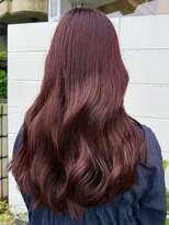 ユキ 八事(yukii)&nbsp;イメチェン/ピンクベージュ/アンブレラカラー/前髪/八事