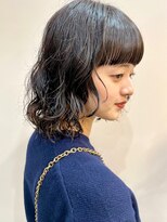 イギー(igggy) レイヤーボブ☆スパイラルパーマ