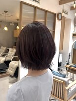 キャリコ(calico)&nbsp;レイヤーボブ＊ハッシュボブ＊ピンクブラウン