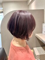 ミルシェ(MILSHE)&nbsp;前下がりショートボブ/40代/50代/60代