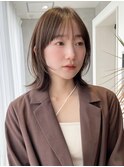 say.ボブイメチェンくびれボブレイヤーボブハッシュカット