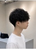 ツイストスパイラルパーマ メンズマッシュ マッシュパーマ