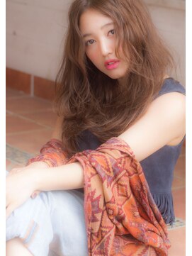 マリアバイアフロート(Maria by AFLOAT) ふんわりタンバルモリワンサイドのツヤ髪小顔ロング