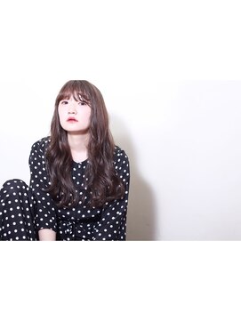 ヘアー アイス カンナ(HAIR ICI Canna) 透明感×アッシュベージュ×ロング×波ウェーブ