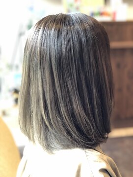 ヘアースペースシャルム (HAIR SPACE Charme) ナチュラルグラデーション　オリーブアッシュ♪