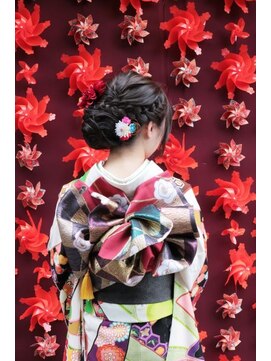 ヘアースペース ミツオ(hair space MITSUO) 振袖大人スタイル