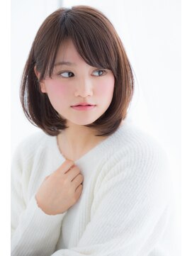 ラミ(L'ami) 【東 純平】大人かわいい 耳掛け ひし形ボブ