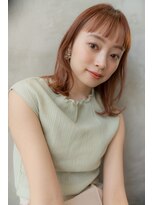 オースティン 門前仲町(AUSTIN)&nbsp;前髪かき上げイメチェンイヤリングカラーラベンダーカラーくびれ