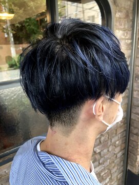 モンプルポ(momp repos) [momp repos]ケアブリーチ/ネイビーブルー/２ブロマッシュ