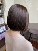 ヘアーメイク アチャ(hair make accha)&nbsp;ボブ/グレージュカラー