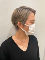 マッシュ チャヤマチ(MASHU chayamachi)&nbsp;ショート×ハイトーンカラー