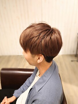 アンプリュス リアン(1+ Unplus lien) メンズハイトーンカラー×ベージュパープル/亀戸/錦糸町