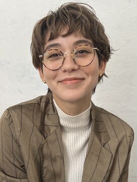 ヘアー 4038(HAIR.4038) 癖毛ニュアンスナチュラルショートにイメチェン