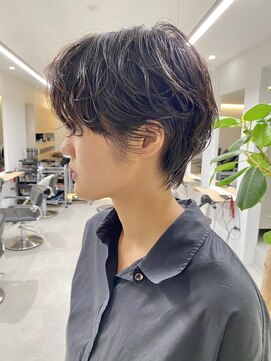 グラフ 蔵前(GRAFF) パーマショートハンサムショート