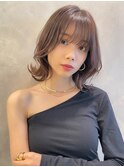 韓国風切りっぱなしボブ 似合わせカット 小顔カット M0817