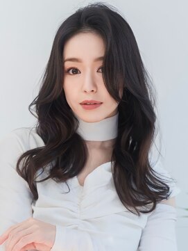 ピープスアンドスー 表参道 渋谷(Peeps&Suu.) 韓国風デジタルパーマ/レイヤーカット/流し前髪