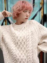 ブゾン(buZon)&nbsp;【buZon ブゾン】イメチェン☆マッシュボブ×ピンクカラー