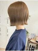 ブリーチなしミルクティーベージュ