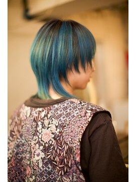 スリースリーナイン ヘアーアンドメイク(339 hair&make) ターコイズウルフ